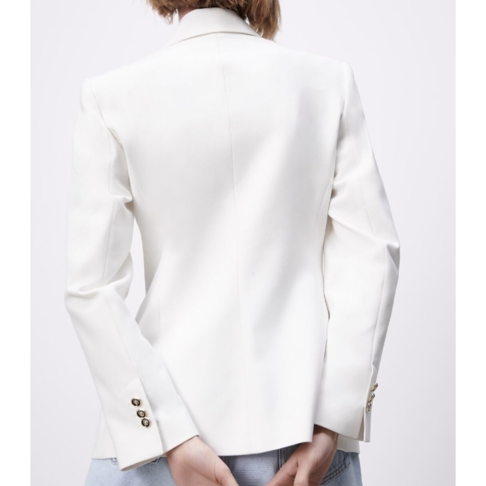 ZARA double-breasted blazer - Picture 5 of 9